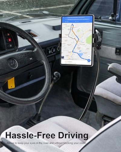 Car or Truck Seat Rail Tablet Mount