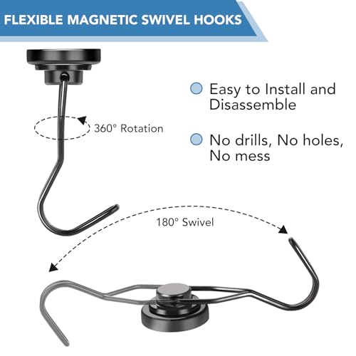 Magnetic Hooks (8 Count)