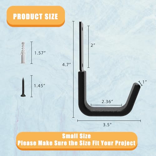 Heavy Duty Utility Hooks (8 Count)