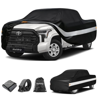 10 Layers Truck Cover Waterproof All Weather Custom Fit Toyota Tundra
