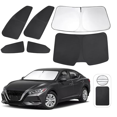 Window Shades for Nissan Sentra 2020 (6 Count)