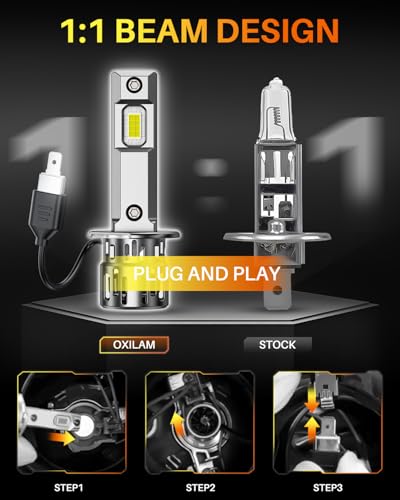 H1 H1LL Bulb 40000LM 60W Ultra (2 Count)