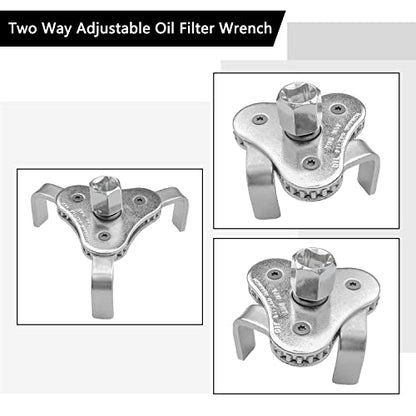 Universal Adjustable Oil Filter Wrench