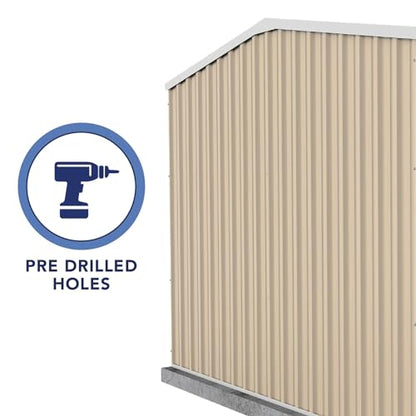 Premier 10' x 10' Metal Storage Shed