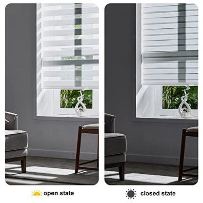 Cordless Zebra Blinds for Indoor Windows