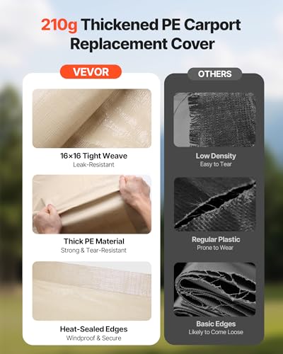 Carport Replacement Canopy Cover