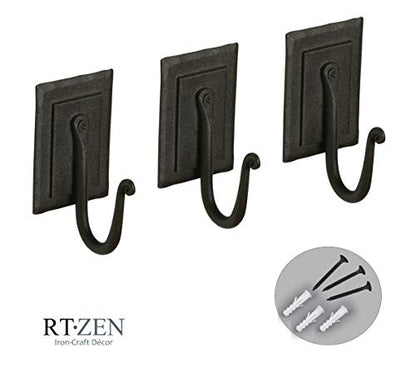 Wall Mount Hook Set (3 Count)
