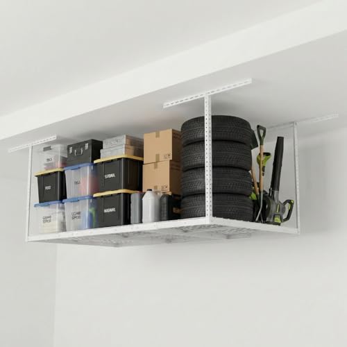 3x6 Overhead Garage Ceiling Storage Rack Organization