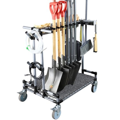 Heavy Duty Garden Tool Organizer Cart Ideal for Gardening
