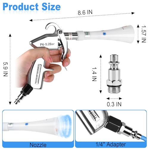 Car Cleaning Gun Detailing Dry Air Blow Gun
