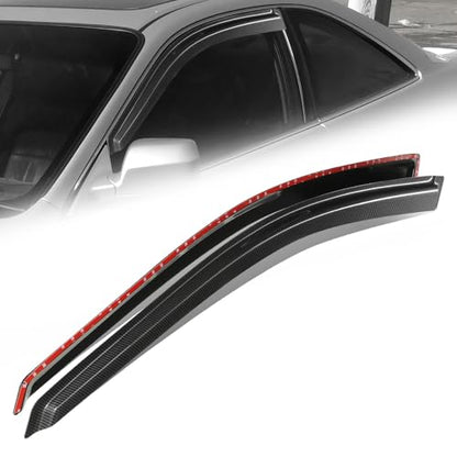 2PCS Tape On Window Visors for 1998 (2 Count)