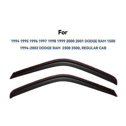 in Channel Window Visors Rain Guards for 1994