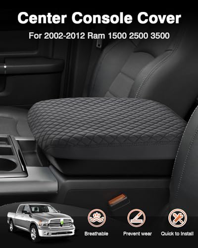Custom Fit for Center Console Cover 2002