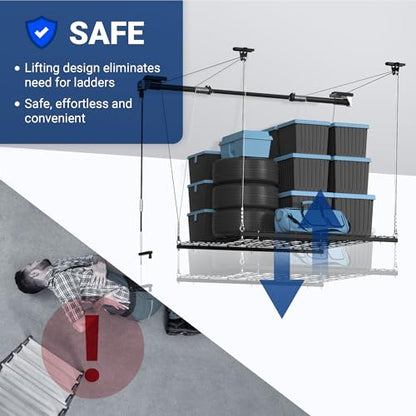 GL1 Overhead Garage Lifting Storage Rack