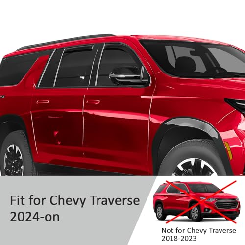 in Channel Extra Durable Rain Guards for Chevrolet