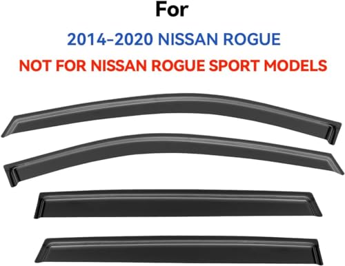 Window Visors Rain Guards for 2014