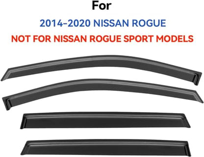 Window Visors Rain Guards for 2014