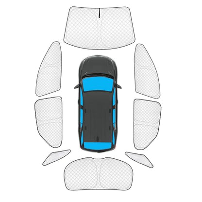 8pcs Thicken Sun Shades for Chevy Equinox 2018 (8 Count)