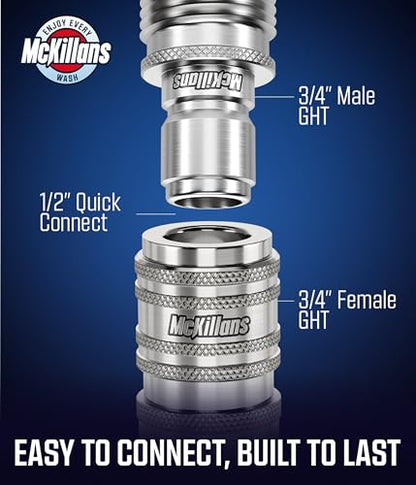 2025 Automatic Garden Hose Quick Connect [UNIVERSAL FIT]
