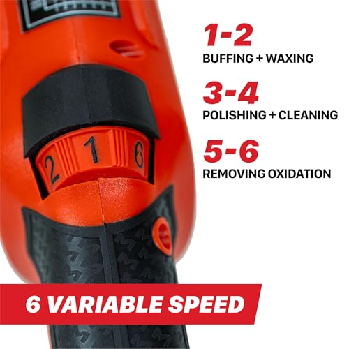 MB8 Pro Brushless DA Polisher