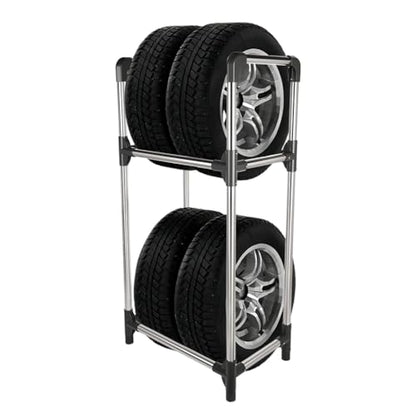 Tire Rack Tire Storage Rack Stand Garage Storage Shelf Organizer