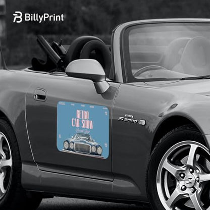 Custom Car Magnet for Business 2 (2 Count)