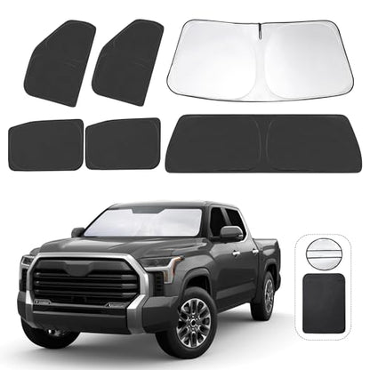 Window Shades for Toyota Tundra 2022 (6 Count)