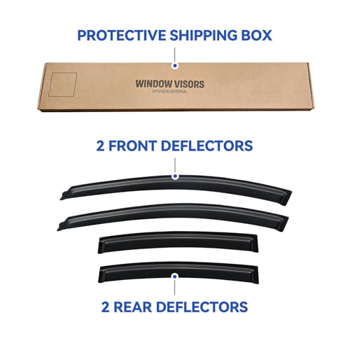 Window Visors Rain Guards for 2011