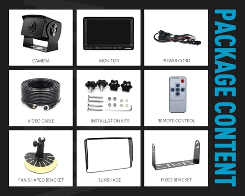 HD 1080P Backup Camera System
