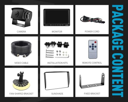 HD 1080P Backup Camera System