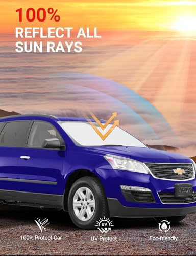 Custom Fit Car Windshield Sun Shade for 2018