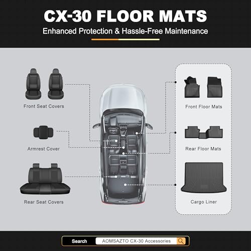 Floor Mats Set Fit for Mazda CX