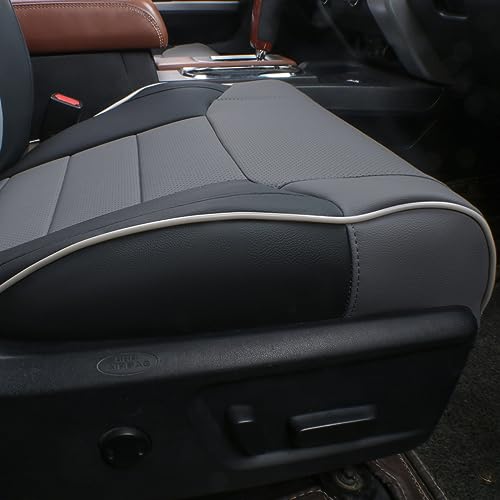 Tacoma Leather Car Seat Covers Custom Fit for Toyota Tacoma 2012 2013 2014 2015