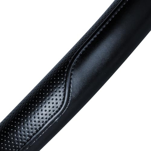 Heavy Duty Pure Cowhide Steering Wheel Cover