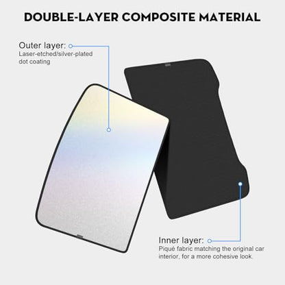 Upgraded 2026 Roof Sunshade for Tesla Model Y Juniper