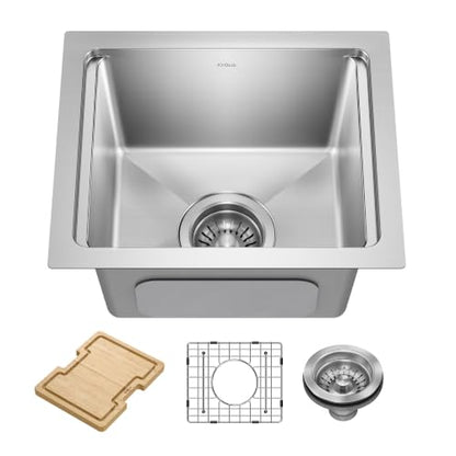 Fairlane 15 in Undermount Workstation Single Bowl 18