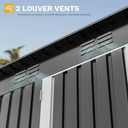 5x3ft Outdoor Storage Shed