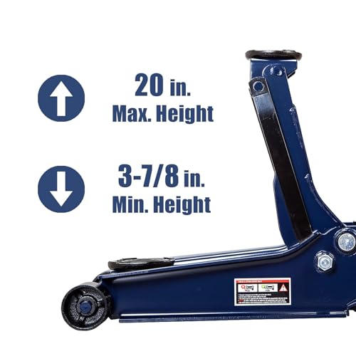Hydraulic Floor Jack with Dual Quick Lift Pump