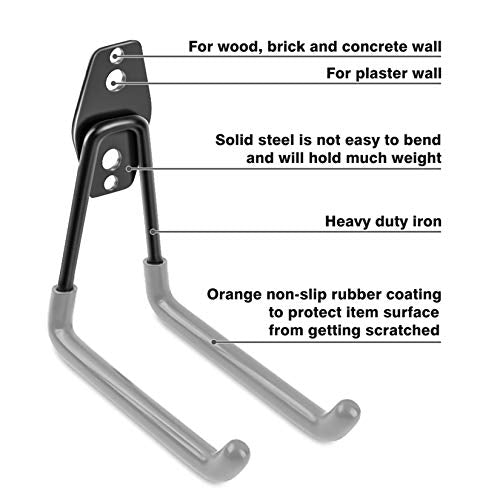 Garage Hooks Heavy Duty 14 Pack