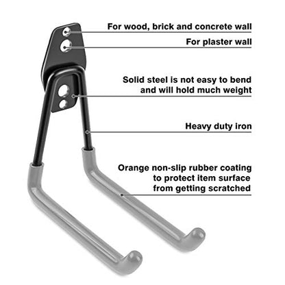 Garage Hooks Heavy Duty 14 Pack