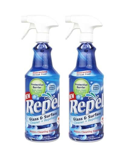 REPEL Glass & Surface Cleaner 32 fl. oz. (64 Fl Oz )