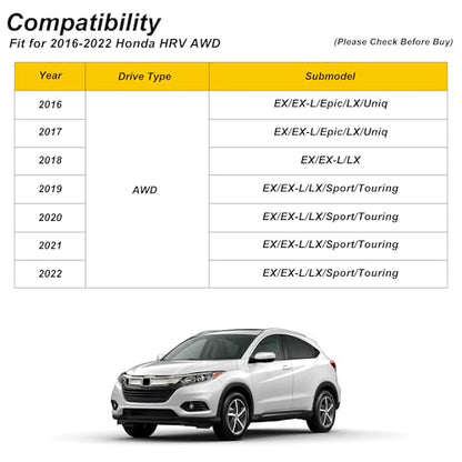 Full Set Floor Mats for Honda HRV 2016