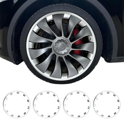 Wheel Rim Protector for Tesla Model Y Performance 21 Inch Überturbine Wheels All (4 Count)