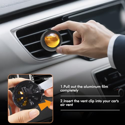 Car Air Freshener Vent Clips (6 Count)