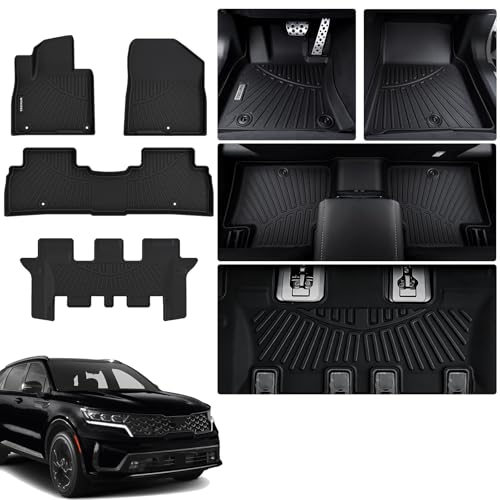 Floor Mats for KIA Sorento 2020 2019 2018 2017 2016 Accessories 4PCS