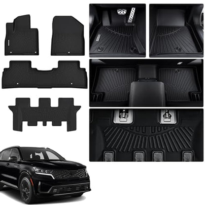 Floor Mats for KIA Sorento 2020 2019 2018 2017 2016 Accessories 4PCS
