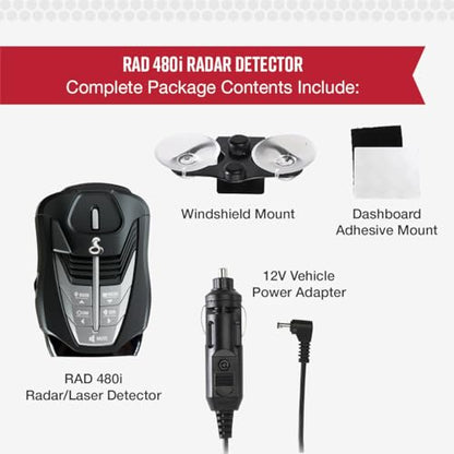 RAD 480i Laser Radar Detector