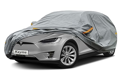 Waterproof Heavy Duty Car Cover Custom Fit Tesla Model X 2015
