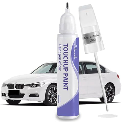 Alpine White 300 Touch Up Paint for BMW OEM Color Match Car Paint Pen