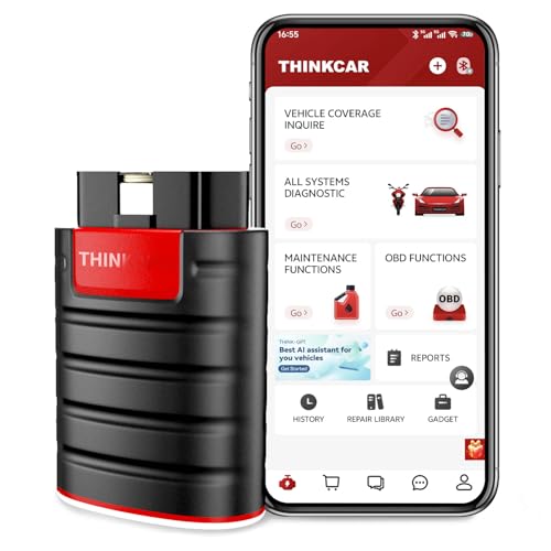 Thinkdiag OBD2 Scanner Bluetooth ECU Function Bidirectional Diagnostic Tool